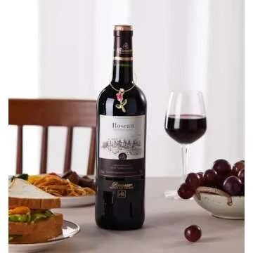 GUZUHUKU Halloween Wine Glass Charms, 30pcs Drink Markers for Stem Glasses Cute Styles Wine Charm Rings Markers Tags Reusable Wine Charms for Wine Tasting Party Christmas Wedding Decorations (Pink)