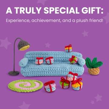 Cookie Box Crochet Kit for Beginners - Amigurumi Fun