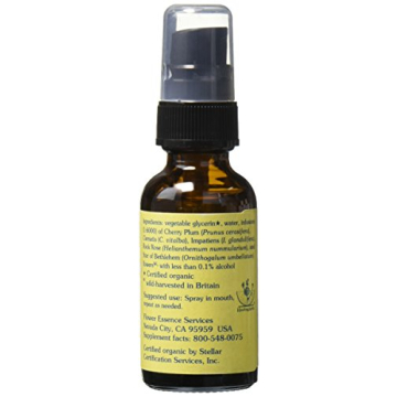 Flower Essence Services Five Flower Spray for Anxiety Relief