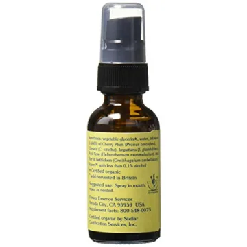 Flower Essence Services Five Flower Spray for Anxiety Relief