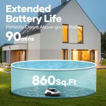 AIPER Cordless Pool Vacuum Cleaner for Easy Maintenance