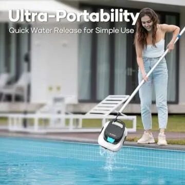 AIPER Cordless Pool Vacuum Cleaner for Easy Maintenance