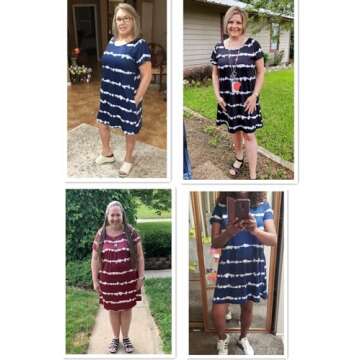 Alaster Queen Women's Comfortable Casual Summer Dress