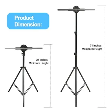 HoloSpin 3D Hologram Fan Tripod Stand for Events