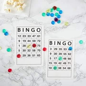 Juvale 180 Reusable Bingo Cards for All Ages