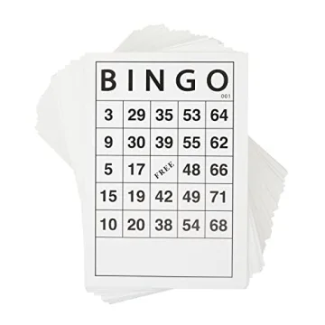 Juvale 180 Reusable Bingo Cards for All Ages