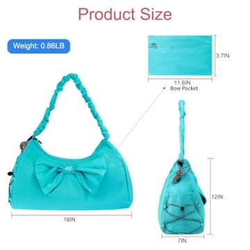 WOLT Women's Gym Bag - Versatile & Stylish Yoga Bag