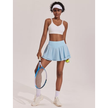 PINSPARK Womens Golf Tennis Skirt - Stylish & Functional