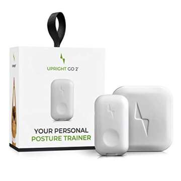 Upright GO Original | Posture Trainer and Corrector for Back | Strapless, Discrete and Easy to Use | Complete with App and Training Plan | Back Health Benefits and Confidence Builder