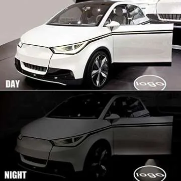 EastFly Never Fade Door Light Led Logo for Dodge Charger Magnum Projector Ghost Shadow Puddle Courtesy Step Lights (1. Scat Pack Emblem for Charger)