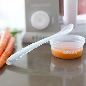 BEABA Soft Tip Baby Feeding Spoons Set - Safe and Durable
