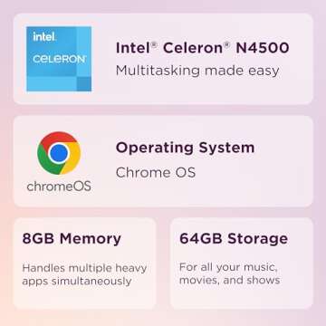 Lenovo IdeaPad 3i Chromebook with 15.6" FHD Display
