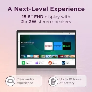 Lenovo IdeaPad 3i Chromebook with 15.6" FHD Display