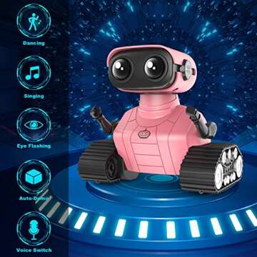 Hamourd Robot Toys for Girls – Fun Remote Control Robot