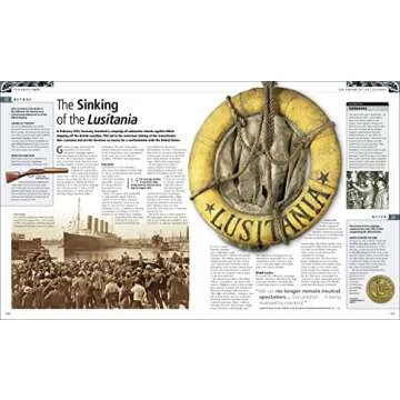 World War I: Visual History Book with Expert Insights