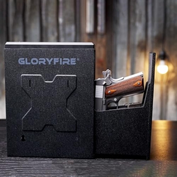 Quick Access Biometric Pistol Safe for Firearm Security