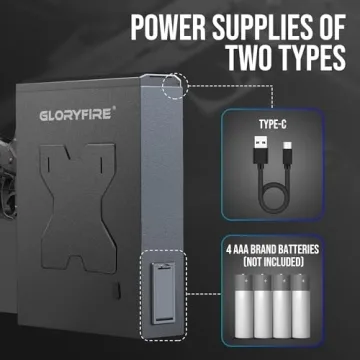 Quick Access Biometric Pistol Safe for Firearm Security