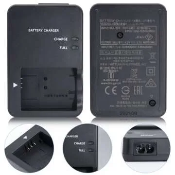 NB-13L CB-2LH Battery Charger for Canon: Compatible with CB-2LHT G1X G1 X Mark III G5X G5X Mark II G7X G7X Mark II III G9X G9X Mark II SX620 SX720 SX730 SX740 HS Digital Camera