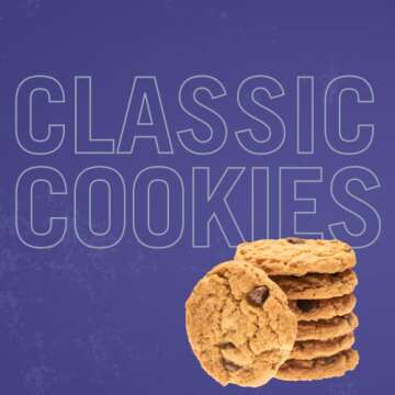 Three Dog Bakery Cookies with Carob Flavored Chips, Premium Treats for Dogs, 13 Ounce Package, 2-Pack (114041)