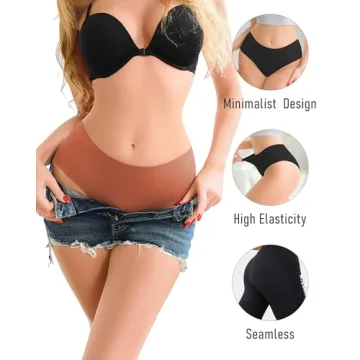 UNDER THE SEA Seamless Mid Rise Briefs for Women - 5 Pack