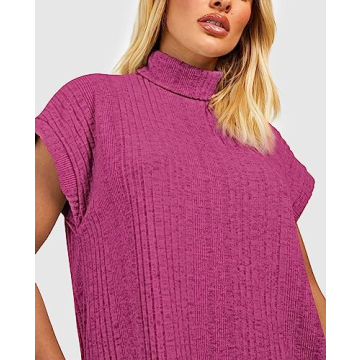Pink Queen Women's Turtleneck Sweater Dress for All Occasions