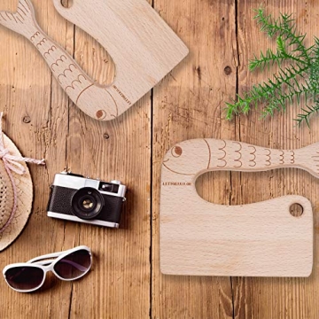 LETTO & TAILOR Kids Wooden Knife for Safe Cooking Fun