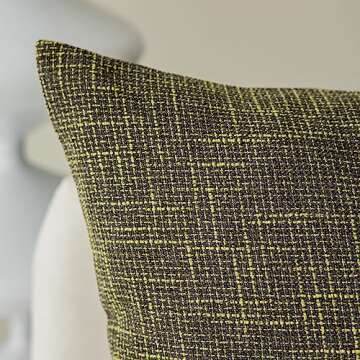 Supersoft Linen Cushion Covers in Peridot Green - Set of 2