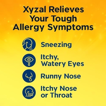 Xyzal Allergy Relief 24 Hour Formula, Non-Drowsy Antihistamine