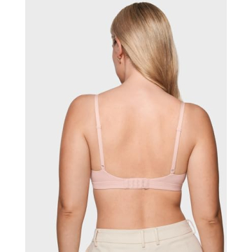 Comfortable INLYRIC Triangle Bralette in Gentle Rose