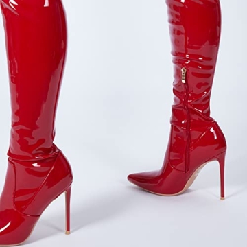 GENSHUO Stylish Over the Knee Boots for Women