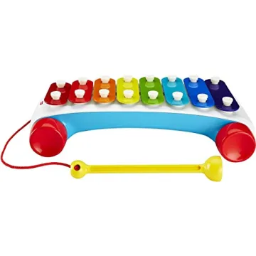 Fisher-Price Toddler Xylophone Pull Toy Musical Instrument