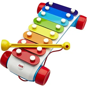 Fisher-Price Toddler Xylophone Pull Toy Musical Instrument