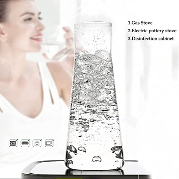 Elegant ZILJJ 850ml Bedside Water Carafe Set for Home