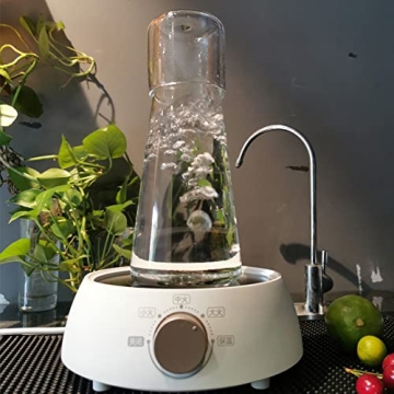 Elegant ZILJJ 850ml Bedside Water Carafe Set for Home