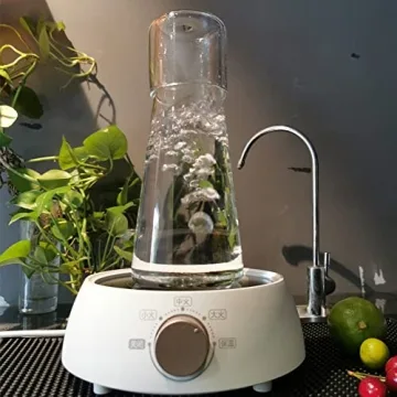 Elegant ZILJJ 850ml Bedside Water Carafe Set for Home