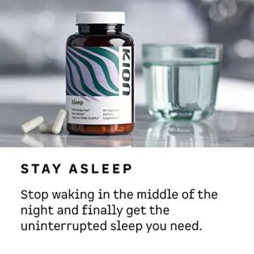 Kion Sleep | Fast Sleep with Natural Amino Acids | 30 Servings