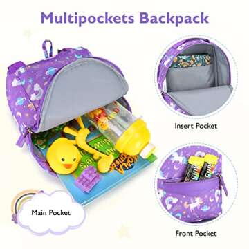 Mommore Toddler Backpack with Leash - Cute & Functional