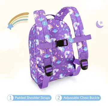 Mommore Toddler Backpack with Leash - Cute & Functional