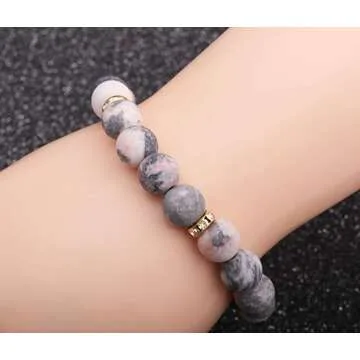 Crystals Bracelets for Women - 10mm Anti-Depression Relief