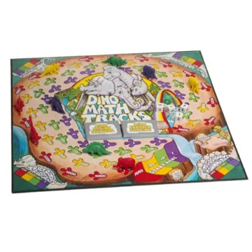 Learning Resources Dino Math Tracks Game for Kids Ages 6+