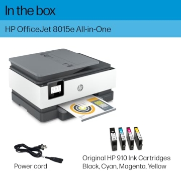 HP OfficeJet 8015e All-in-One Printer with Free Ink