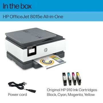 HP OfficeJet 8015e All-in-One Printer with Free Ink