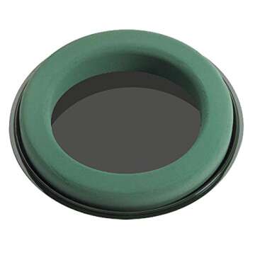 Oasis Floral Wet Foam Design Ring 10.5-inch (Pack of 2) - Perfect for Floral Arrangements