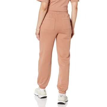 Amazon Essentials Women's Relaxed Jogger (Available in Plus Size), Light Brown, Small
