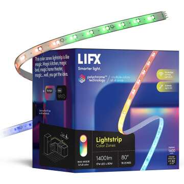 LIFX Lightstrip with Color Zones for Unique Lighting