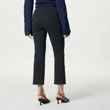Stylish The Drop Women’s Kristy Ponte Kick Crop Pants