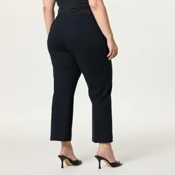 Stylish The Drop Women’s Kristy Ponte Kick Crop Pants