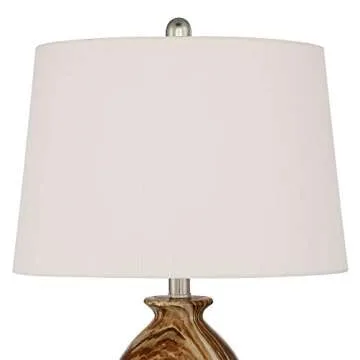 360 Lighting Carlton Table Lamps - Modern Rustic Elegance