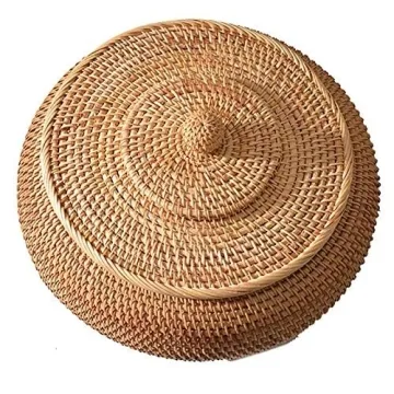 KODENG Hand-Woven Rattan Storage Baskets - Elegant Solutions