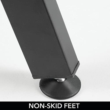 mDesign Metal Blanket and Towel Ladder - Stylish & Functional